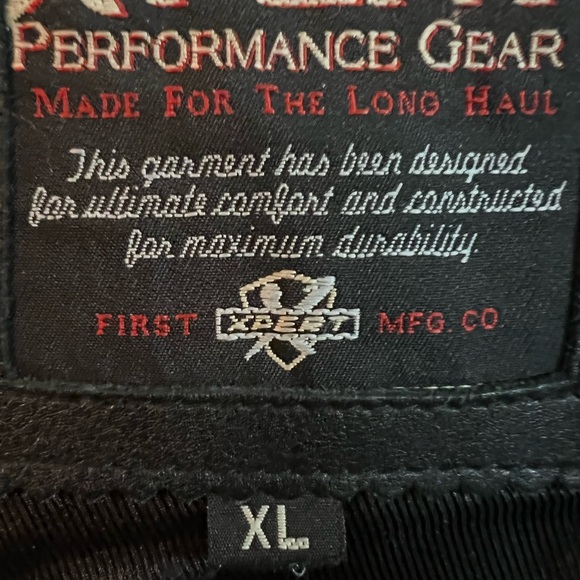 🔥Mens XL Leather Motorcycle Vest🔥 - Picture 5 of 10